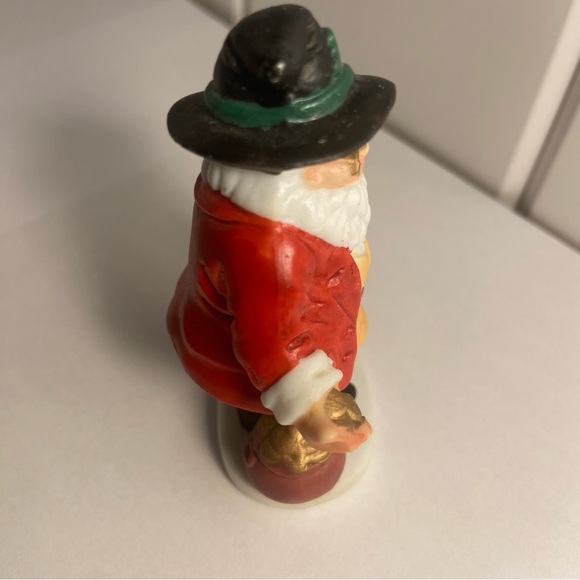 Vintage Santa Claus IRELAND Figurine Irish folk art Santa Holiday CAKE TOPPER - Picture 7 of 16